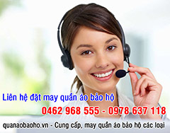 Đặt may quần áo bảo hộ