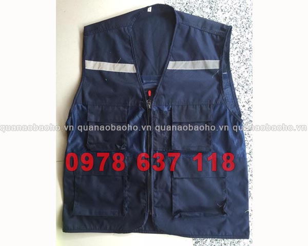 Áo gile màu xanh thanh | Ao gile mau xanh than