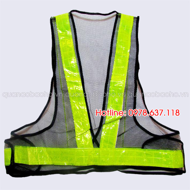 Áo gile phản quang AGLPQ021 | ao gile phan quang | Áo phản quang