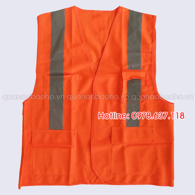 Áo gile phản quang AGLPQ028 | ao gile phan quang | Áo phản quang