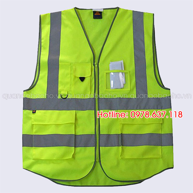 Áo gile phản quang AGLPQ03 | ao gile phan quang | Áo phản quang