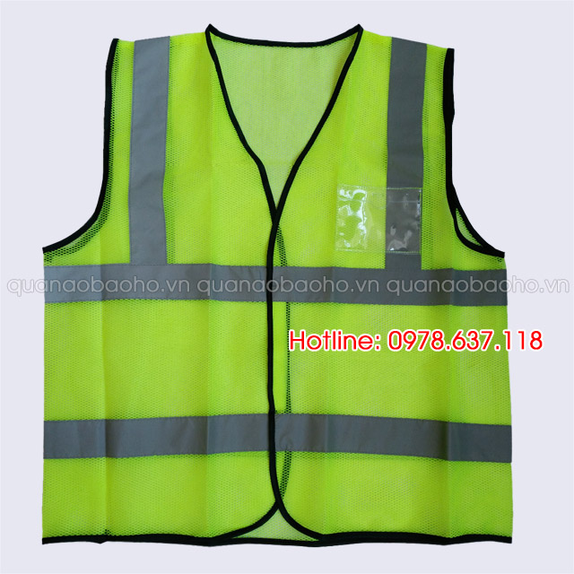 Áo gile phản quang AGLPQ031 | ao gile phan quang | Áo phản quang