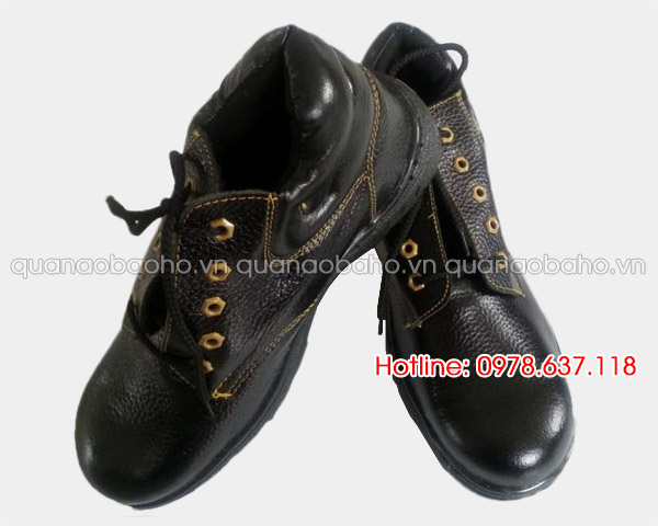 Giày da bảo hộ lao động ABC cao cổ | Giay bao ho lao dong